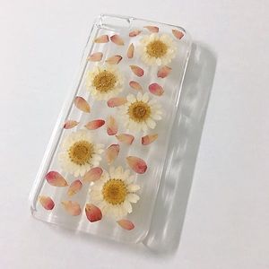 Pressed Flowers Clear IPhone 4 Case